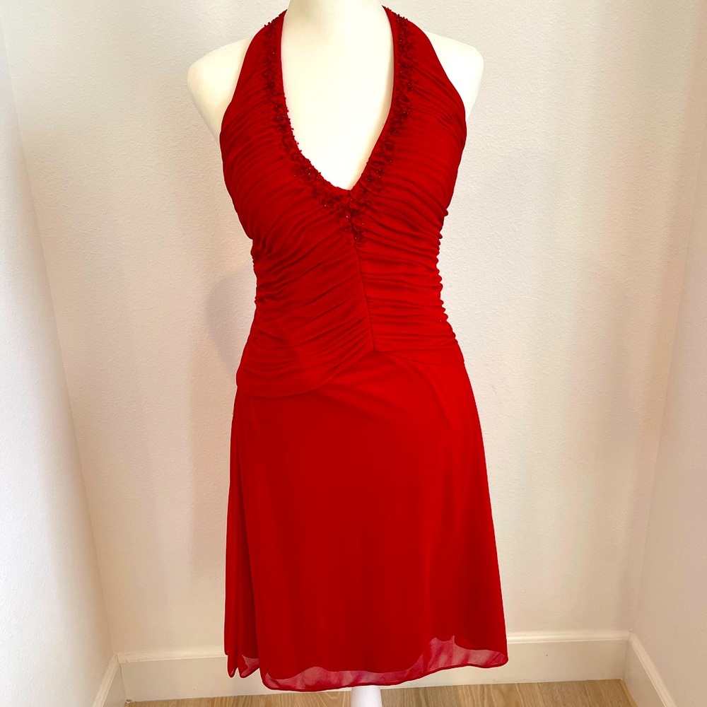 De Laru Halter Top Mini Dress (size 4)